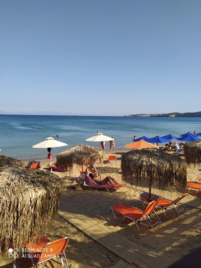 Takis Haikos House Two Minutes Walk To The Beach Peroulia Vounária Exterior photo